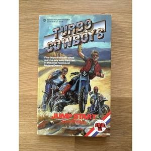 Turbo Cowboys #1 Jump Start Tony Phillips 1st Edition 1st Printing 1988